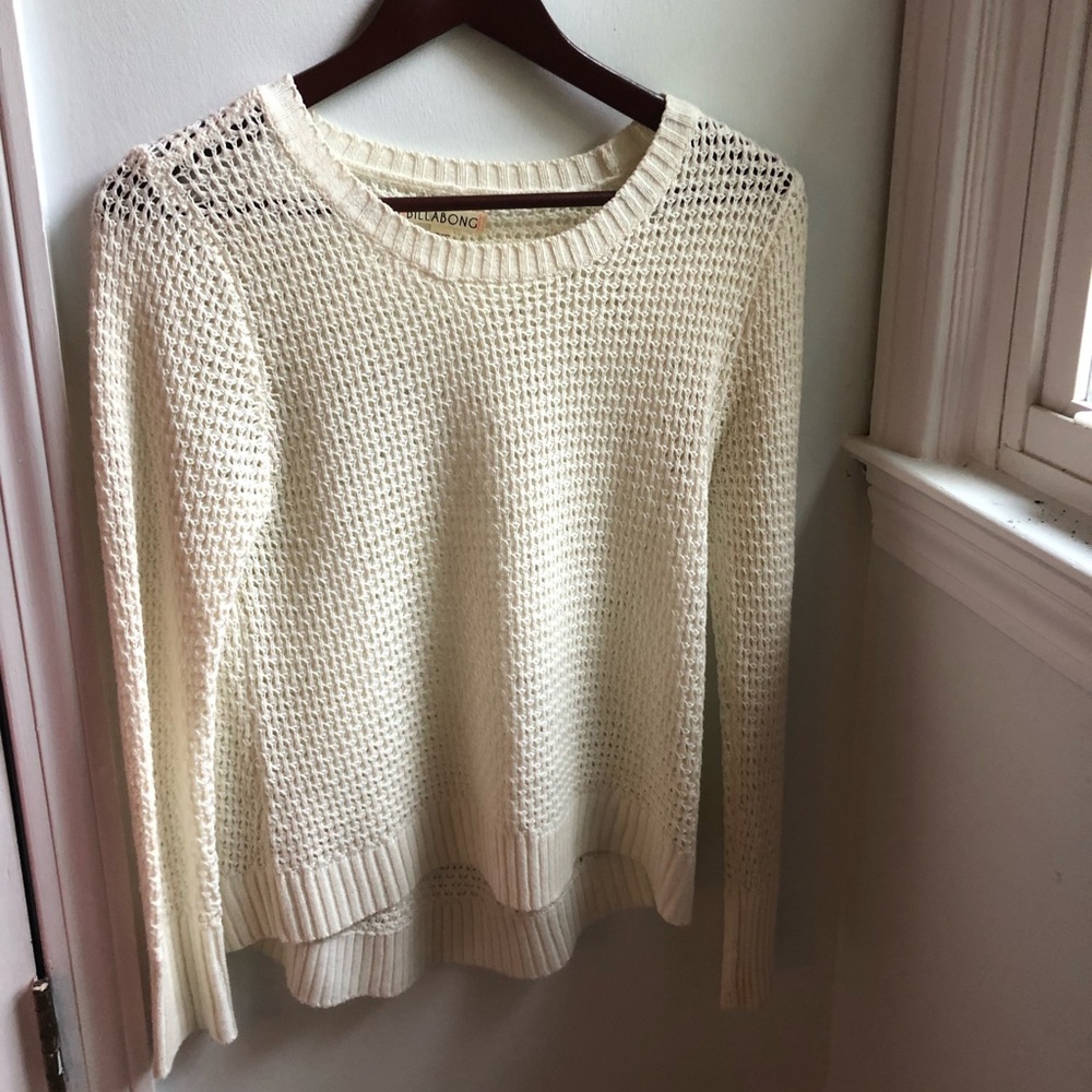 White billabong sweater *only worn once*